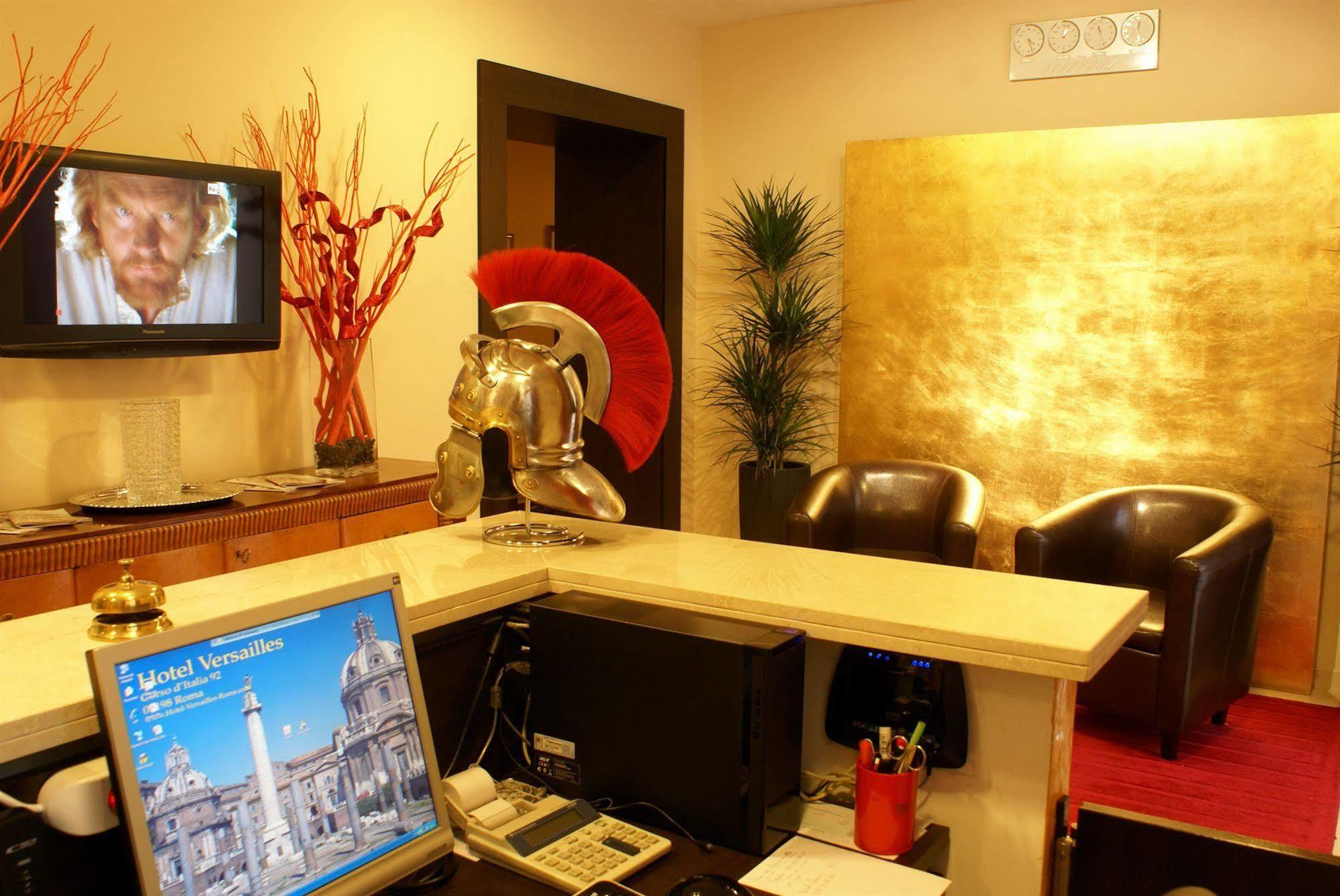 Hotel Versailles Roma Dış mekan fotoğraf